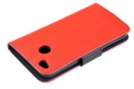 Etui portfel Fancy Case do Xiaomi Redmi 4X czerwony